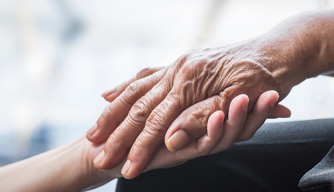 hands holding