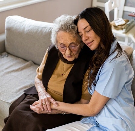 Hospice Patient and Caregiver
